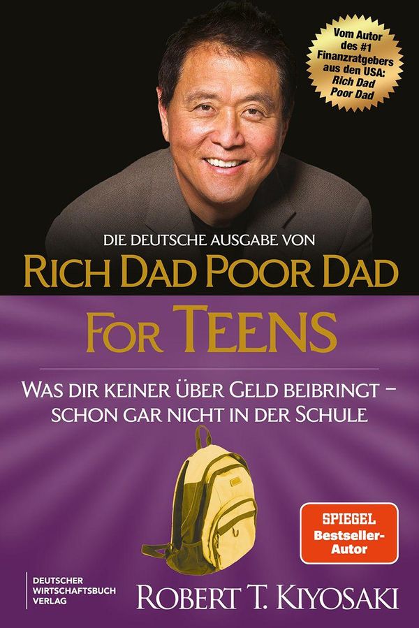 Die deutsche Ausgabe von Rich Dad Poor Dad for Teens (Buch)