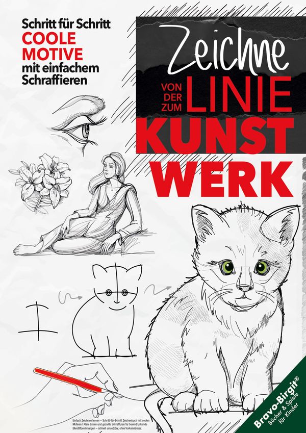 Einfach Zeichnen lernen - Schritt-für-Schritt Zeichenbuch mit coole...