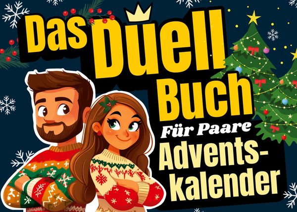 Adventskalender für Paare - Das Duell-Buch - Maximilian Freude (Buch)