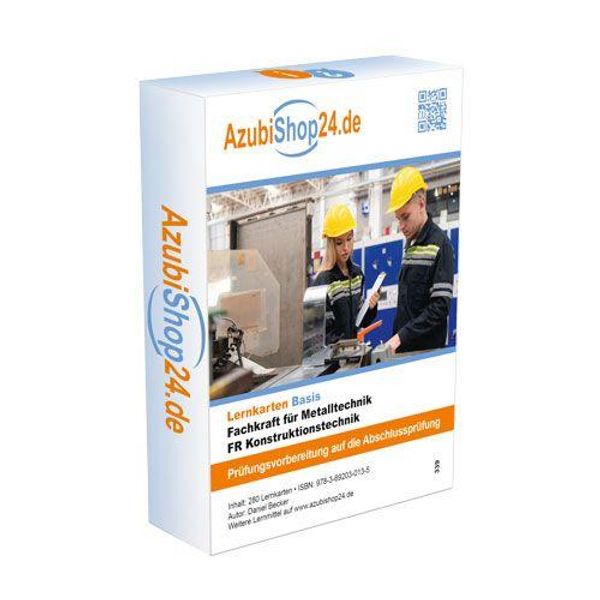 Fachkraft für Metalltechnik FR Konstruktionstechnik Lernkarten (Buch)