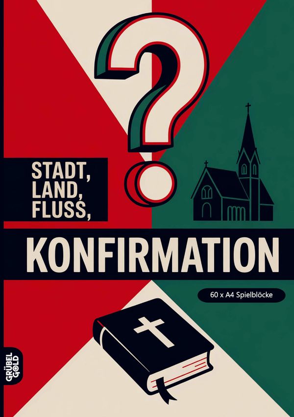 Stadt, Land, Fluss, Konfirmation - Grübelgold Rätselhefte (Buch)