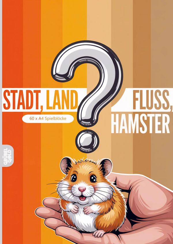 Stadt, Land, Fluss, Hamster - Grübelgold Rätselhefte (Buch)