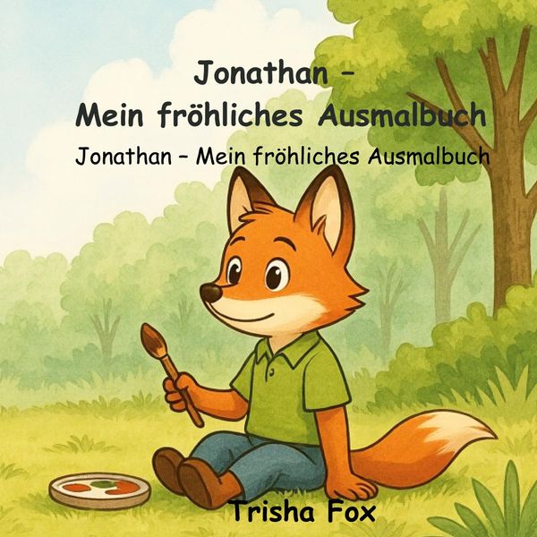 Jonathan Mein fröhliches Ausmalbuch - Trisha Fox (Buch)