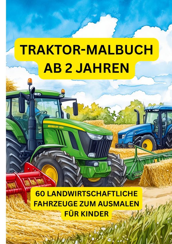 Traktor-Malbuch ab 2 Jahren - Babi Nehrabi (Buch)