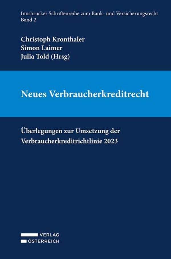Neues Verbraucherkreditrecht (Buch)