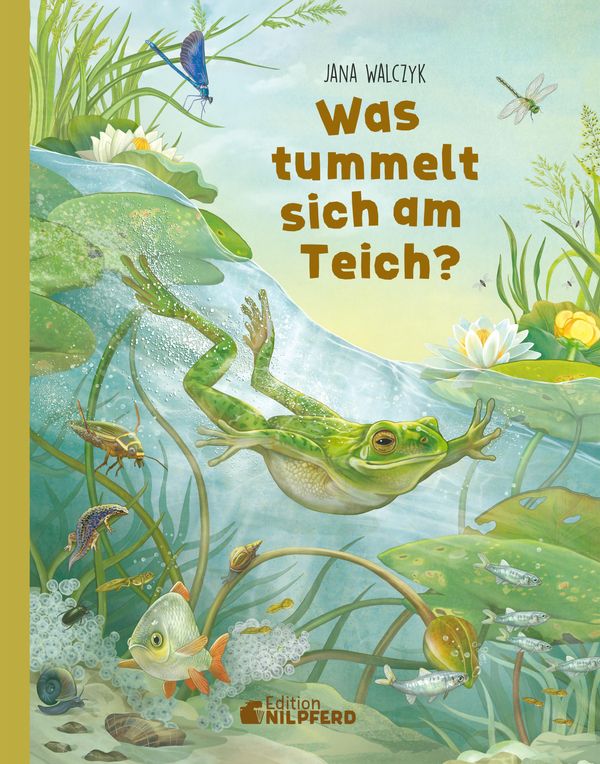 Was tummelt sich am Teich? - Jana Walczyk (Buch)