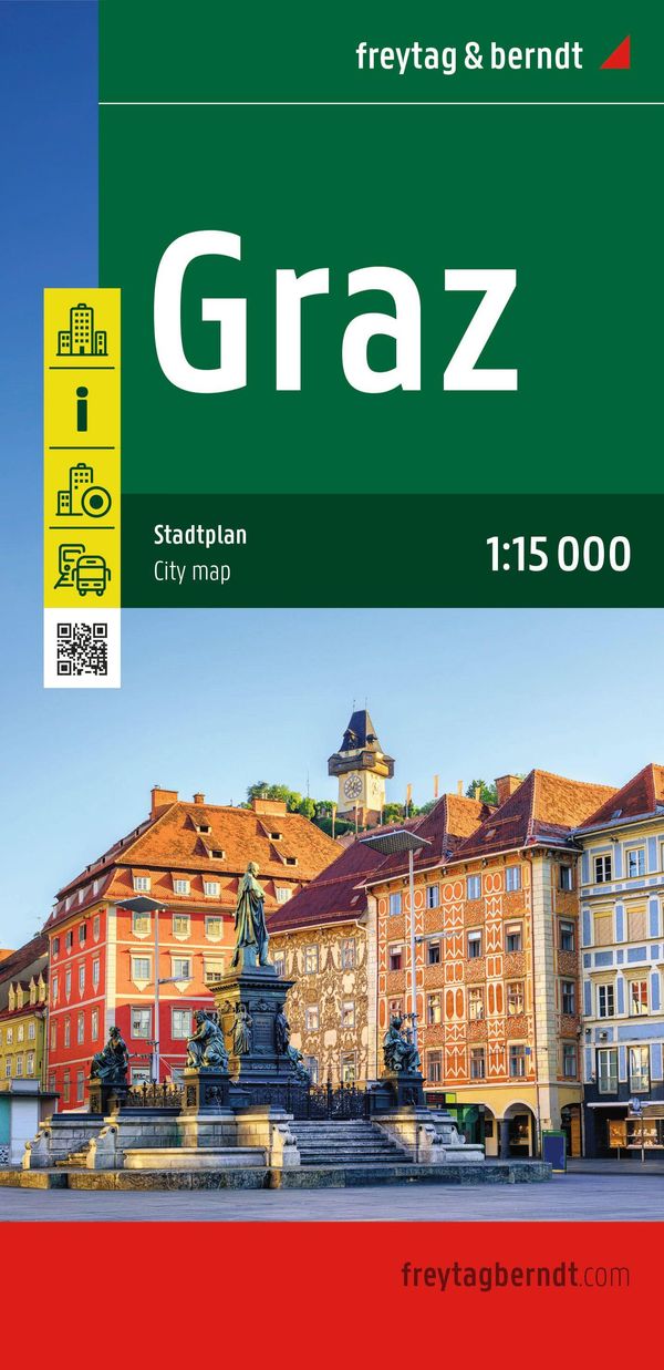 Graz, Stadtplan 1:15.000, freytag & berndt