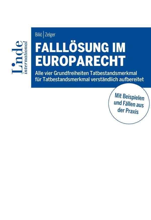 Falllösung im Europarecht - Marija Bili (Buch)