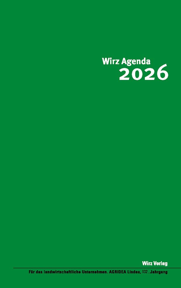 Wirz 2026 / Wirz Agenda 2026 (Buch)
