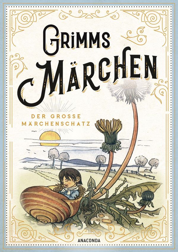 Grimms Märchen - vollständige und illustrierte Schmuckausgabe mit G...