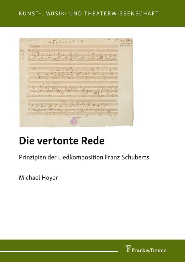 Die vertonte Rede - Michael Hoyer (Buch)