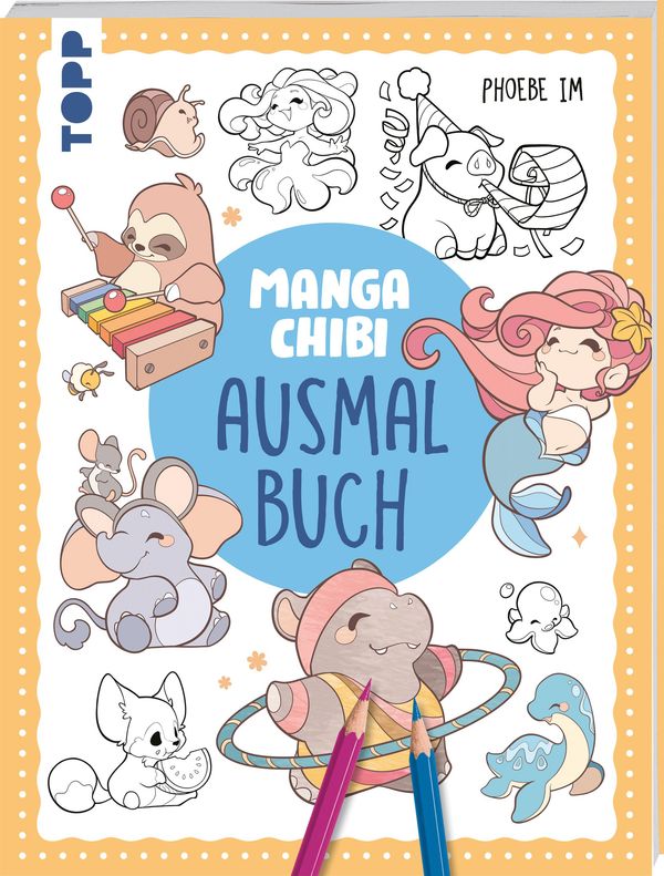 Manga Chibi Ausmalbuch - Phoebe Im (Buch)