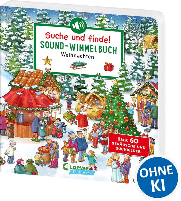 Suche und finde! Sound-Wimmelbuch - Weihnachten - Annette Moser (Buch)