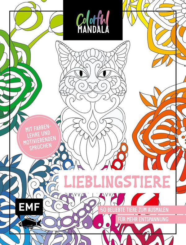 Colorful Mandala - Mandala - Lieblingstiere (Buch)