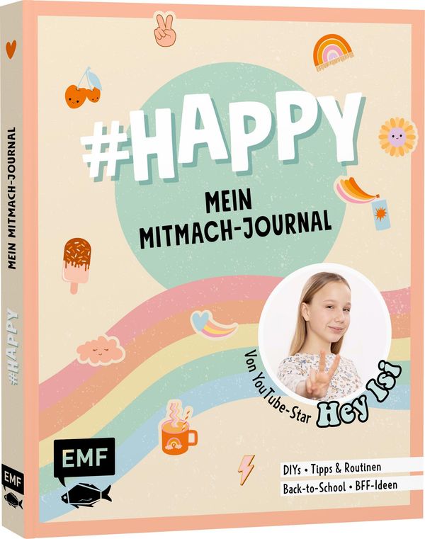 #HAPPY - Mein Mitmach-Journal von YouTuberin Hey Isi - Hey Isi (Buch)