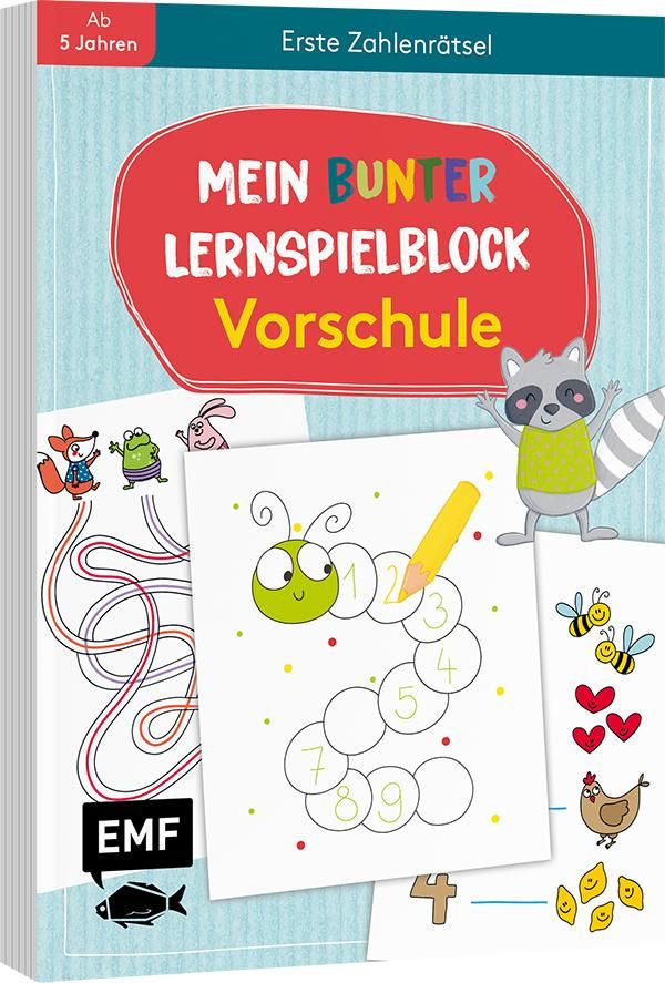 Mein bunter Lernspielblock - Vorschule: Erste Zahlenrätsel (Buch)
