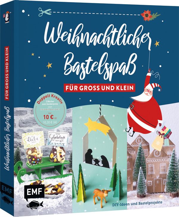 Weihnachtlicher Bastelspaß für Groß und Klein - Stefanie Möller (Buch)