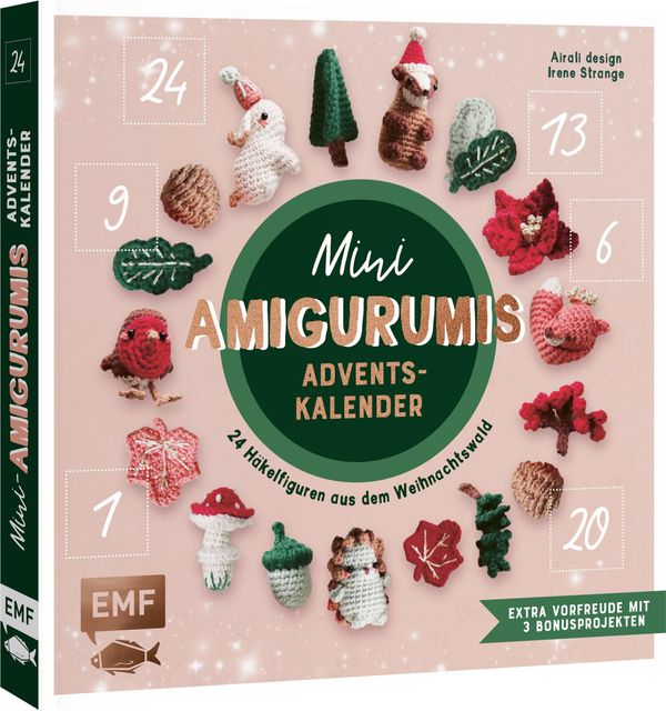 Mini-Amigurumis Adventskalender - Weihnachten im Wald - Ilaria Caliri