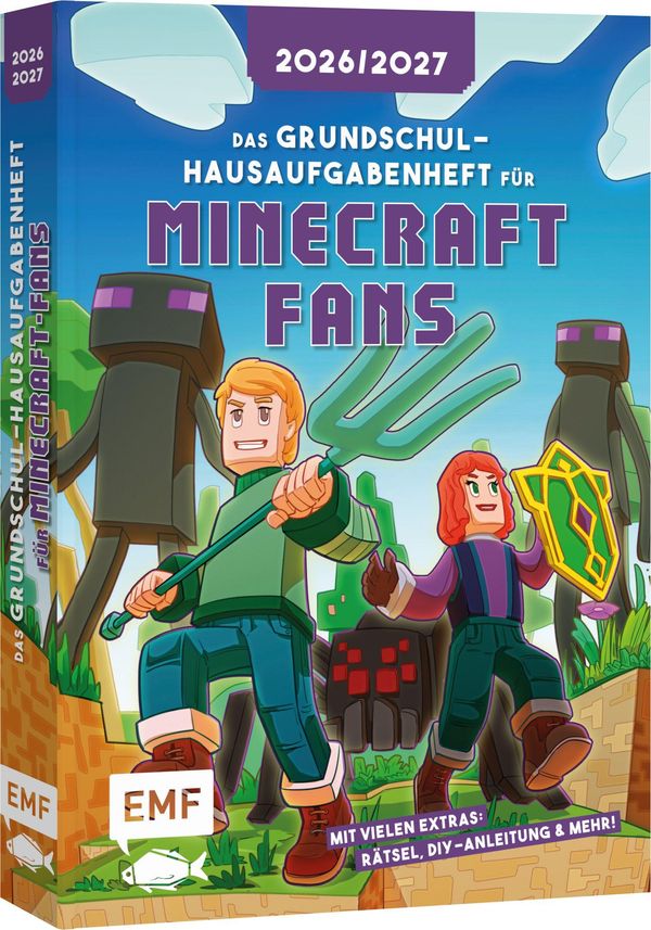 Das Grundschul-Hausaufgabenheft für Minecraft-Fans 2026/2027 (Buch)