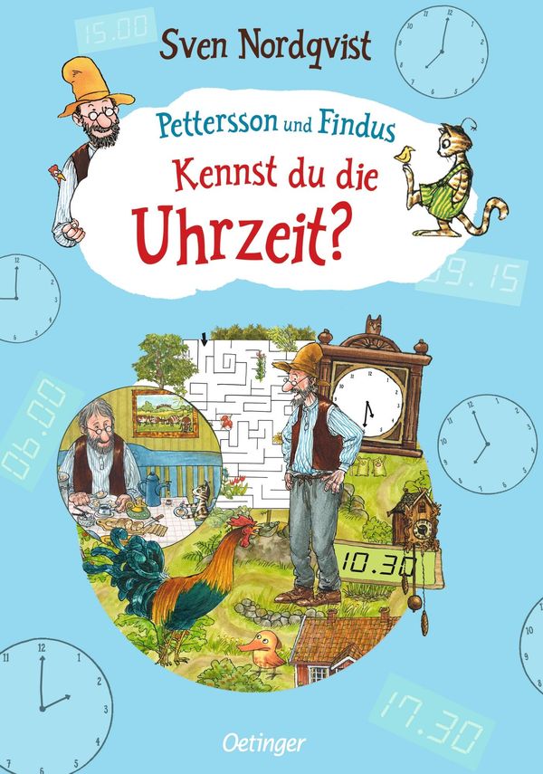 Pettersson und Findus. Kennst du die Uhrzeit? - Sven Nordqvist (Buch)