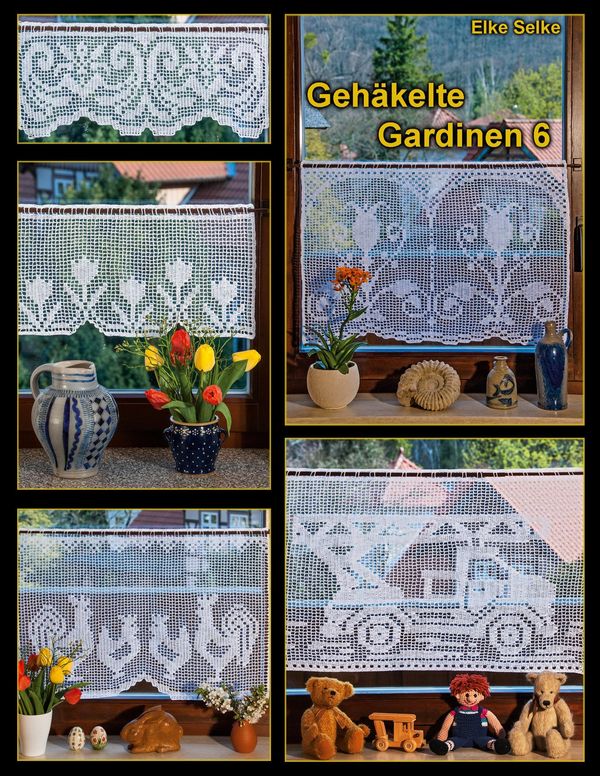 Gehäkelte Gardinen 6 - Elke Selke (Buch)