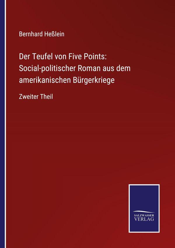 Der Teufel von Five Points: Social-politischer Roman aus dem amerik...