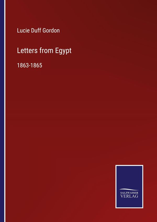 Letters from Egypt - Lucie Duff Gordon (Buch)