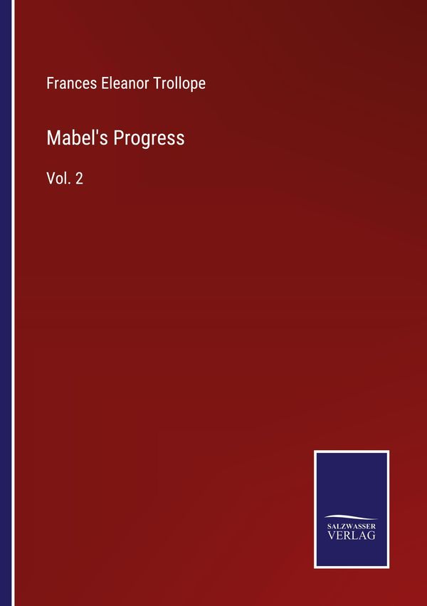 Mabels Progress - Frances Eleanor Trollope (Buch)