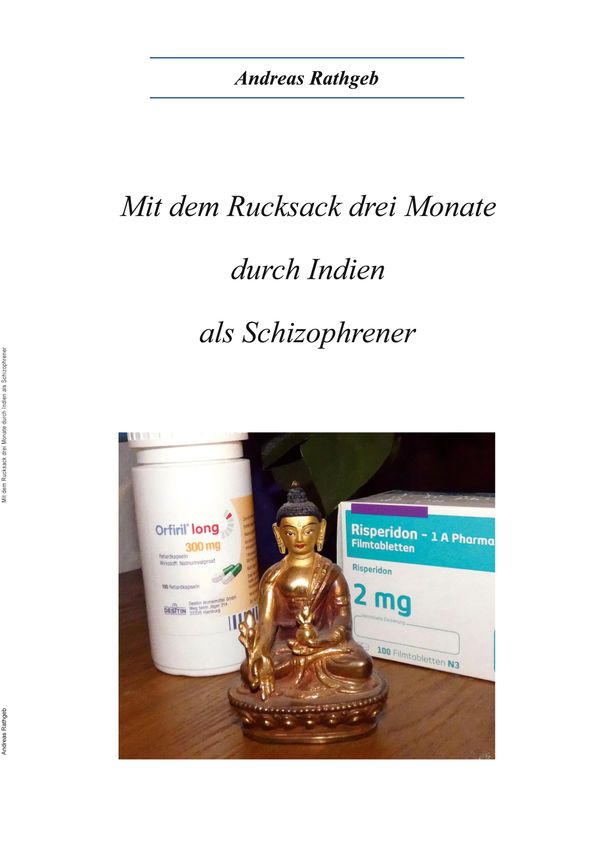 Mit dem Rucksack drei Monate durch Indien als Schizophrener (Buch)
