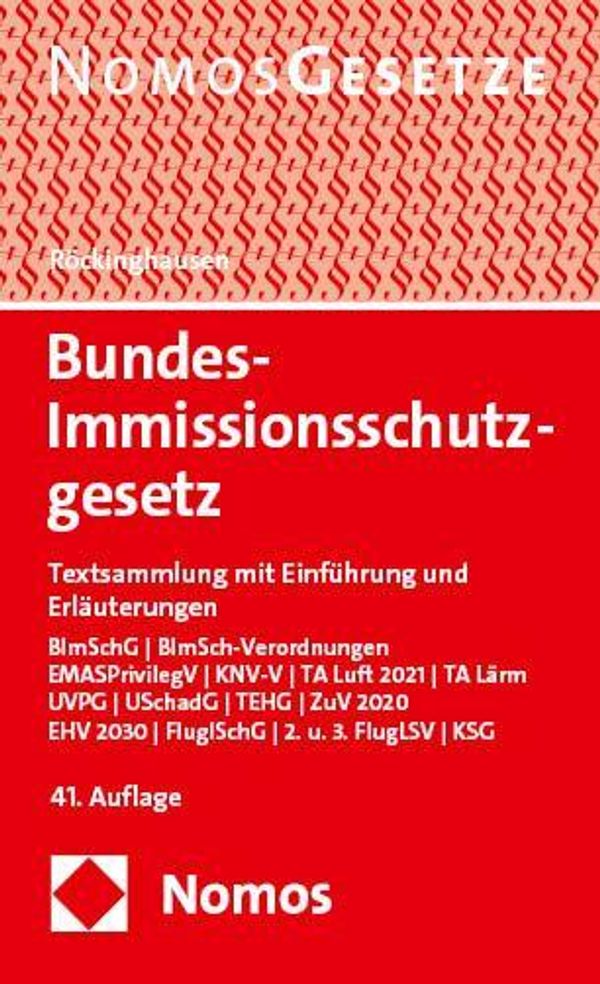 Bundes-Immissionsschutzgesetz - Marc Röckinghausen (Buch)