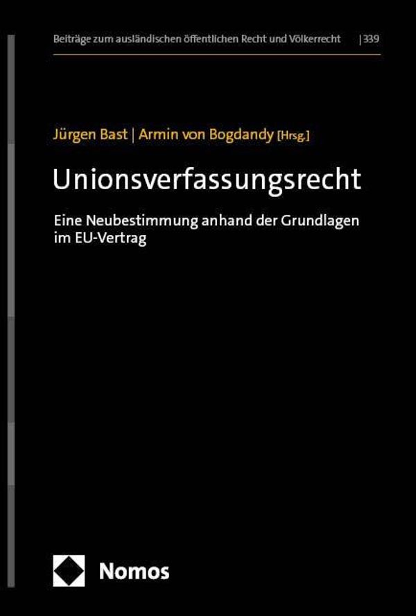 Unionsverfassungsrecht (Buch)