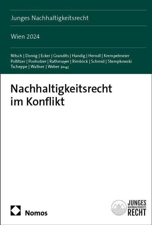 Nachhaltigkeitsrecht im Konflikt (Buch)