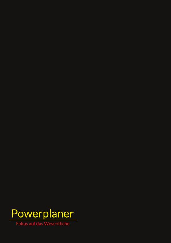Powerplaner - Frank Dietrich (Buch)