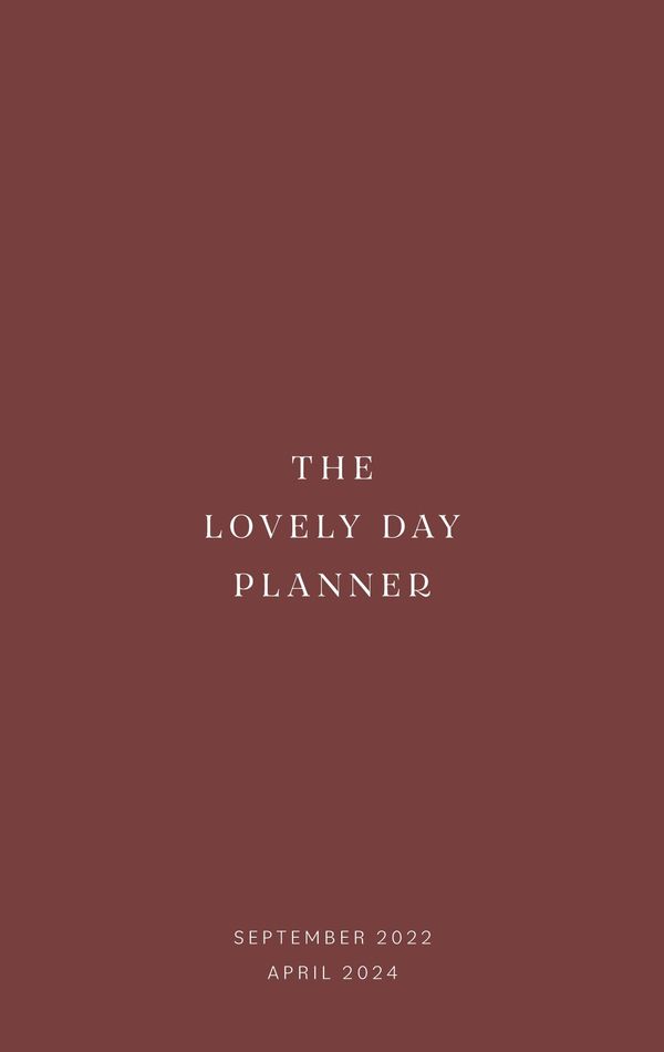 The Lovely Day Planner - Lina Marie Walbracht (Buch)