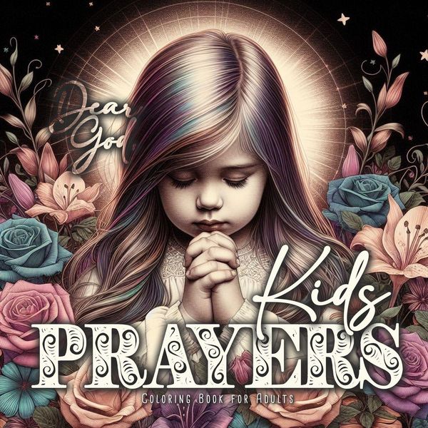 Kids Prayers Coloring Book for Adults - Monsoon Publishing (Buch)