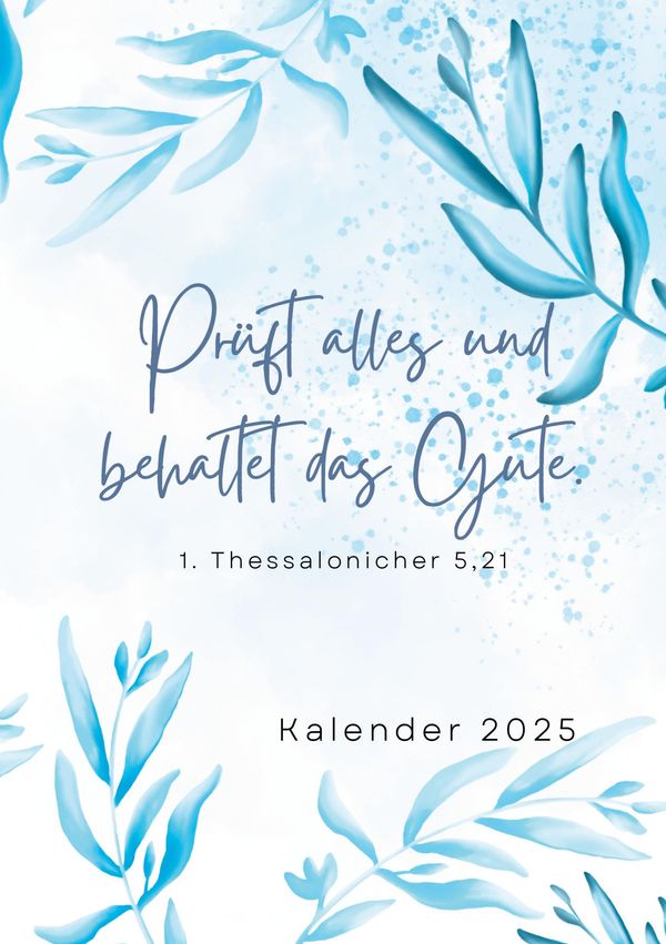 Christlicher Kalender 2025 - Jasmin Düringer (Buch)