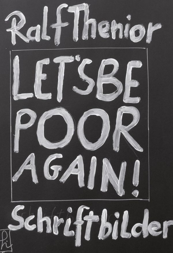 Lets be poor again! - Ralf Thenior (Buch)