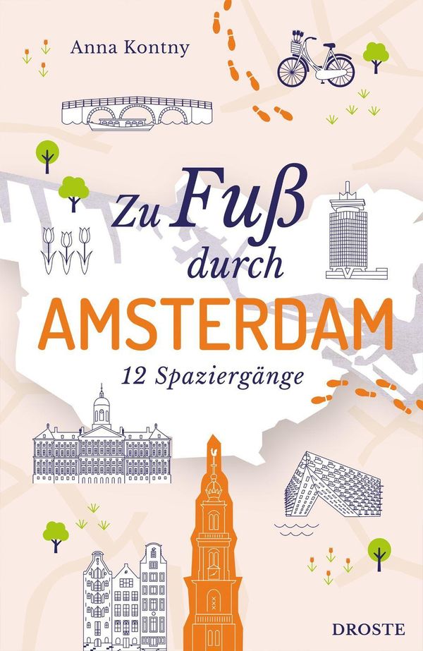 Zu Fuß durch Amsterdam - Anna Kontny (Buch)