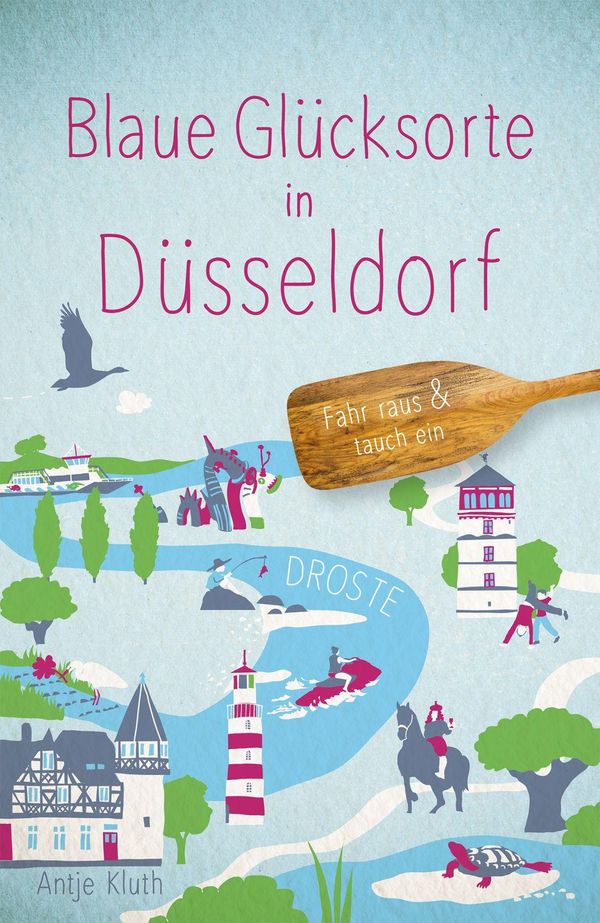 Blaue Glücksorte in Düsseldorf - Antje Kluth (Buch)
