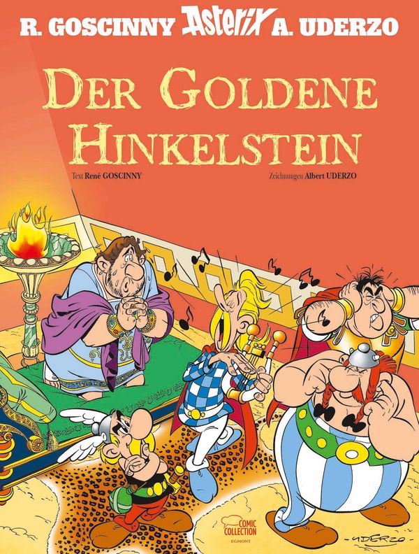 Asterix - Der Goldene Hinkelstein - René Goscinny (Buch)