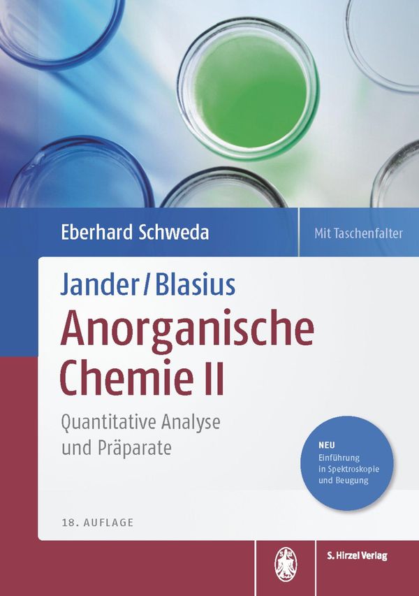 Jander/Blasius | Anorganische Chemie II - Eberhard Schweda (Buch)