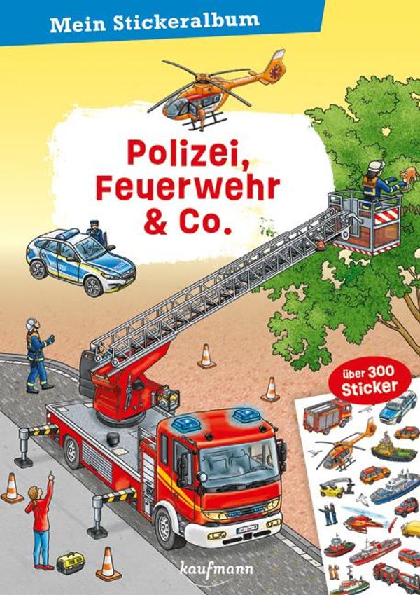 Mein Stickeralbum - Polizei, Feuerwehr & Co. - Sandra Ritzinger (Buch)