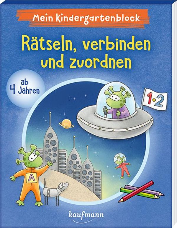 Mein Kindergartenblock - Rätseln, verbinden und zuordnen (Buch)