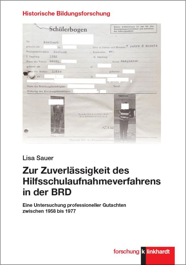 Zur Zuverlässigkeit des Hilfsschulaufnahmeverfahrens in der BRD (Buch)