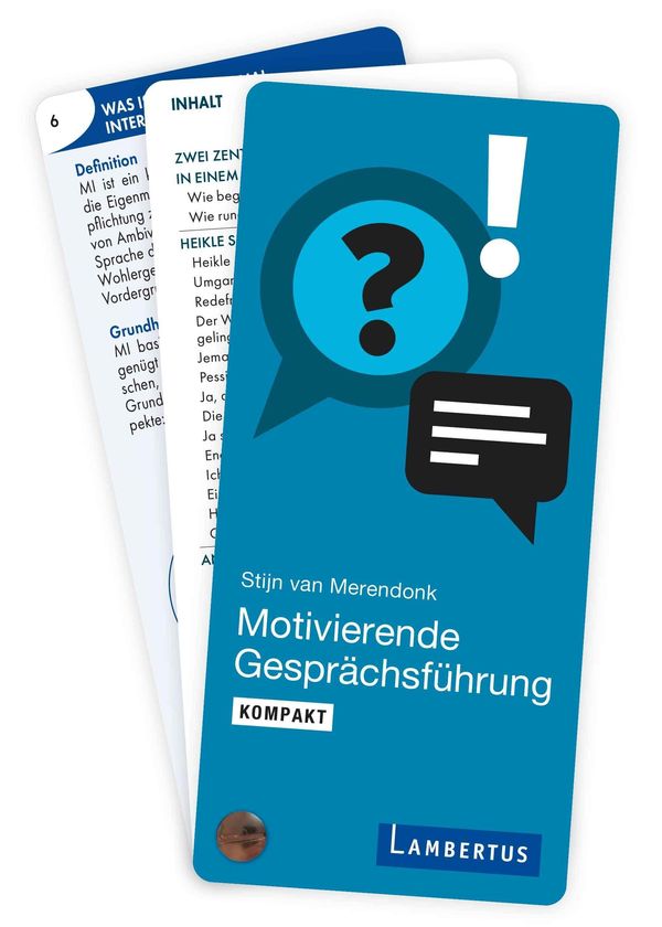 Motivierende Gesprächsführung kompakt - Stijn van Merendonk (Buch)