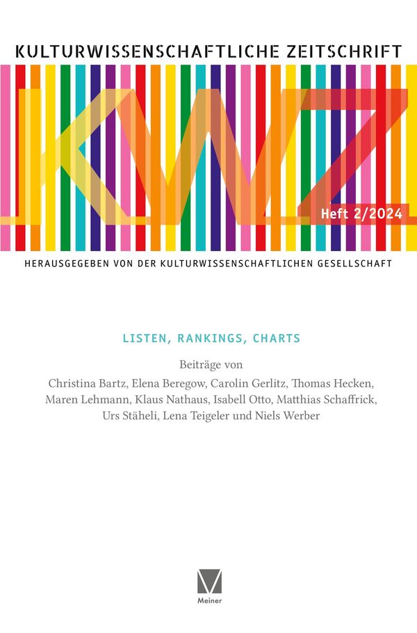 Kulturwissenschaftliche Zeitschrift 2/2024 (Buch)