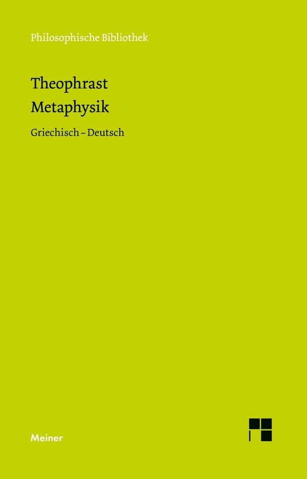 Metaphysik - Theophrast (Buch)