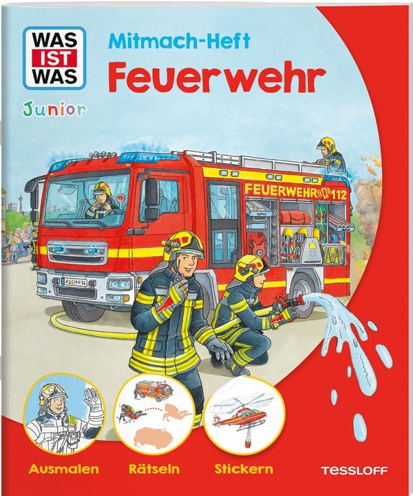 WAS IST WAS Junior Mitmach-Heft Feuerwehr - Sabine Schuck (Buch)