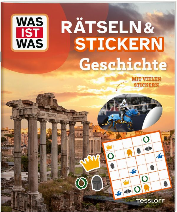 WAS IST WAS Rätseln und Stickern: Geschichte (Buch)