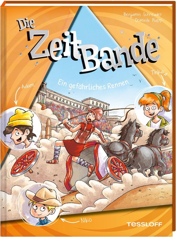 Die ZeitBande. Band 5. Ein gefährliches Rennen - Benjamin Schreuder